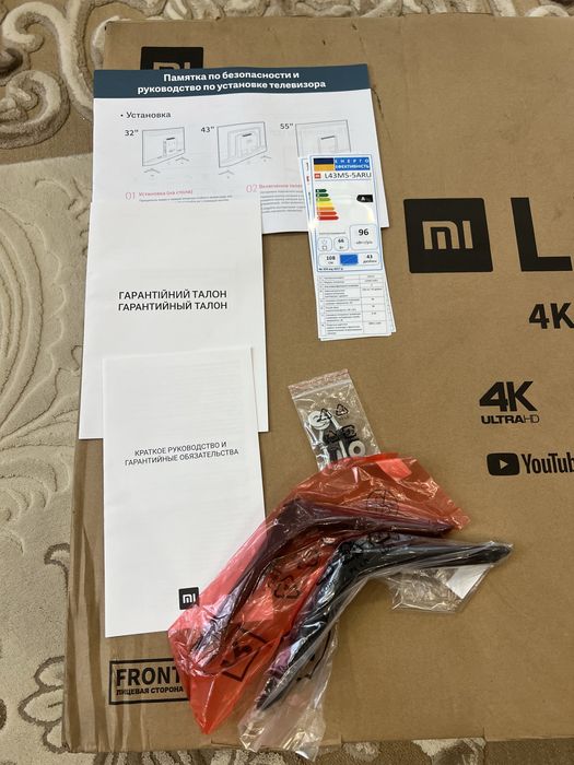 Smart LED телевізор 4K wi fi Xiaomi Mi L43 діагона android андроїд вай