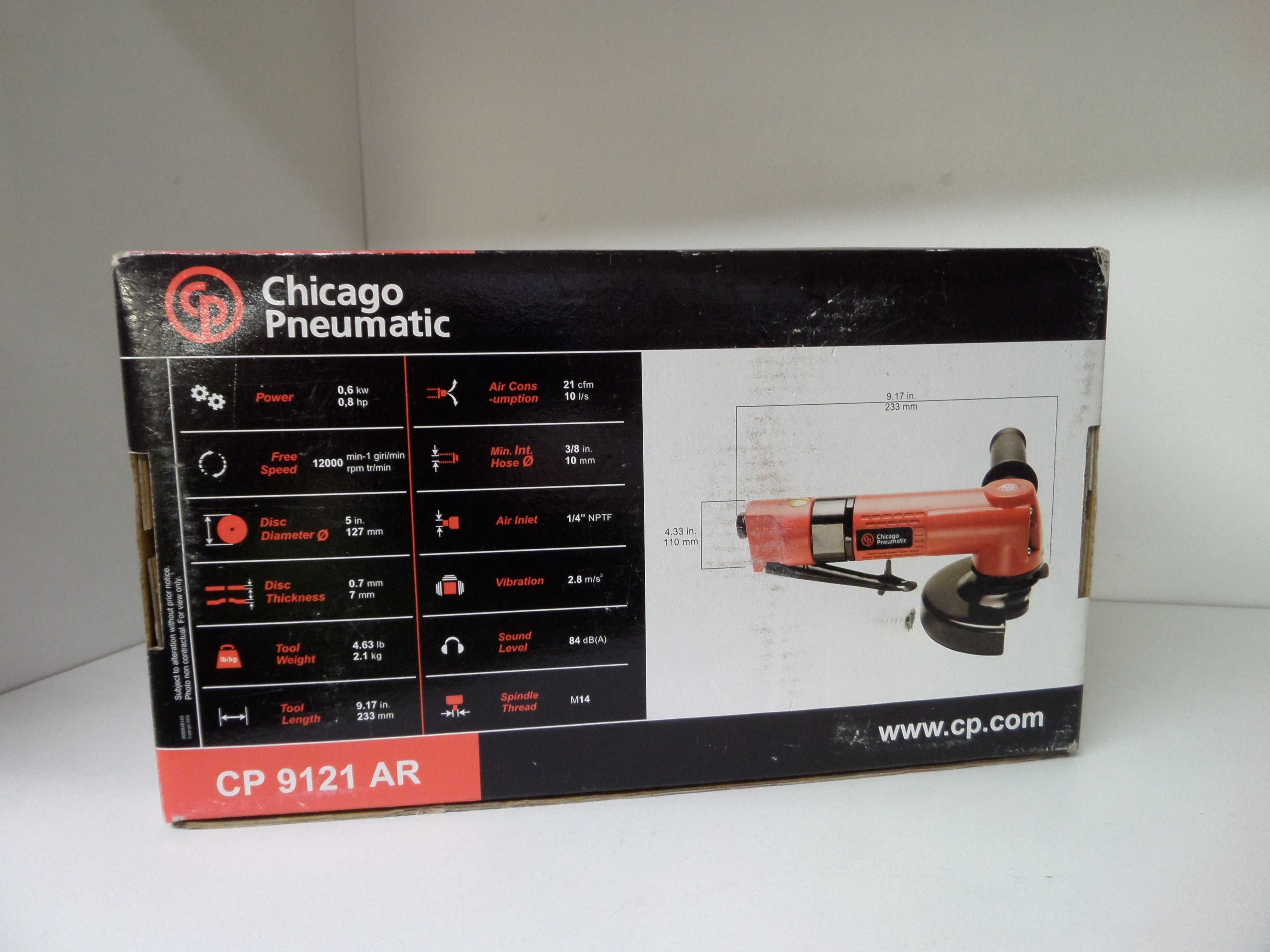Szlifierka kątowa Chicago Pneumatic CP 9121 AR (125mm)