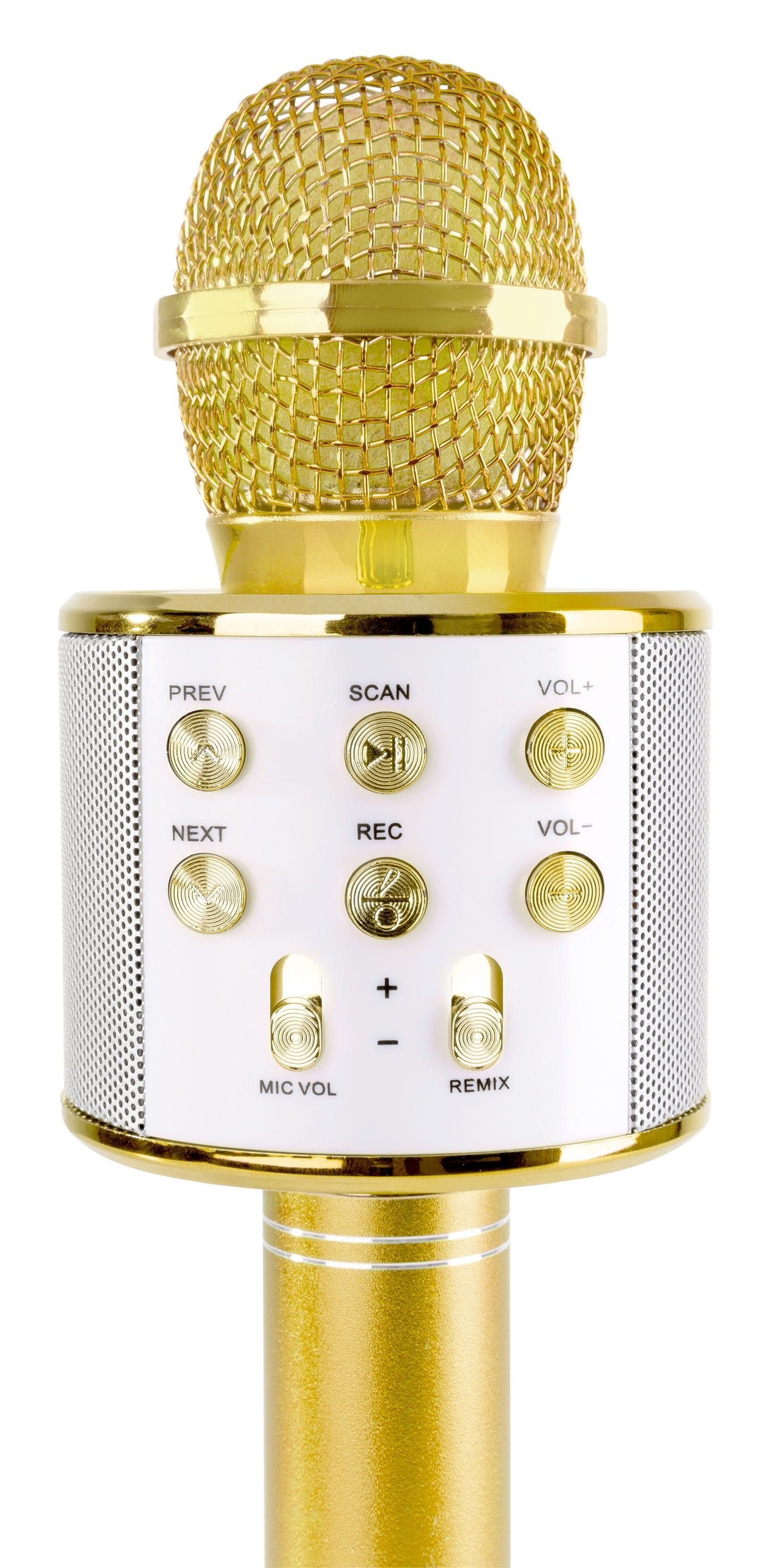 Mikrofon karaoke LED dla dzieci z Bluetooth USB mutacja głosu