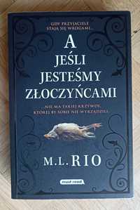 Sprzedam książkę "A jeśli jesteśmy złoczyńcami" autorstwa M.L. Rio