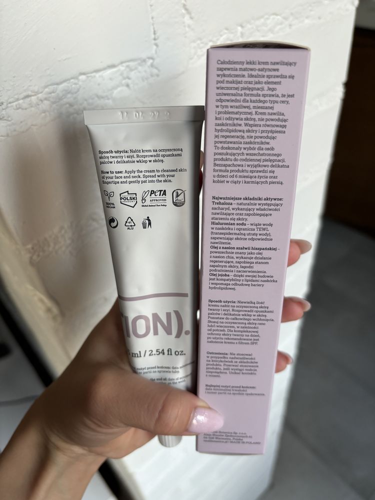 Veoli Botanica Say Hi(Dration) lekki Krem Nawilżający do Twarzy