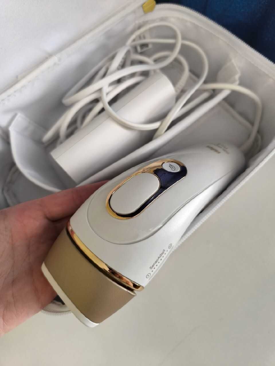 DEPILATOR IPL BRAUN Silk-expert Pro 5 + etui. Uzywany kilka raz