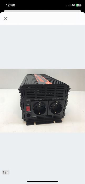 Edecoa Prztwornica 12v-230v 2000w/4000w