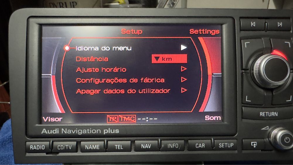 lRádio navegação plus RNS-E   Audi   A3 8P