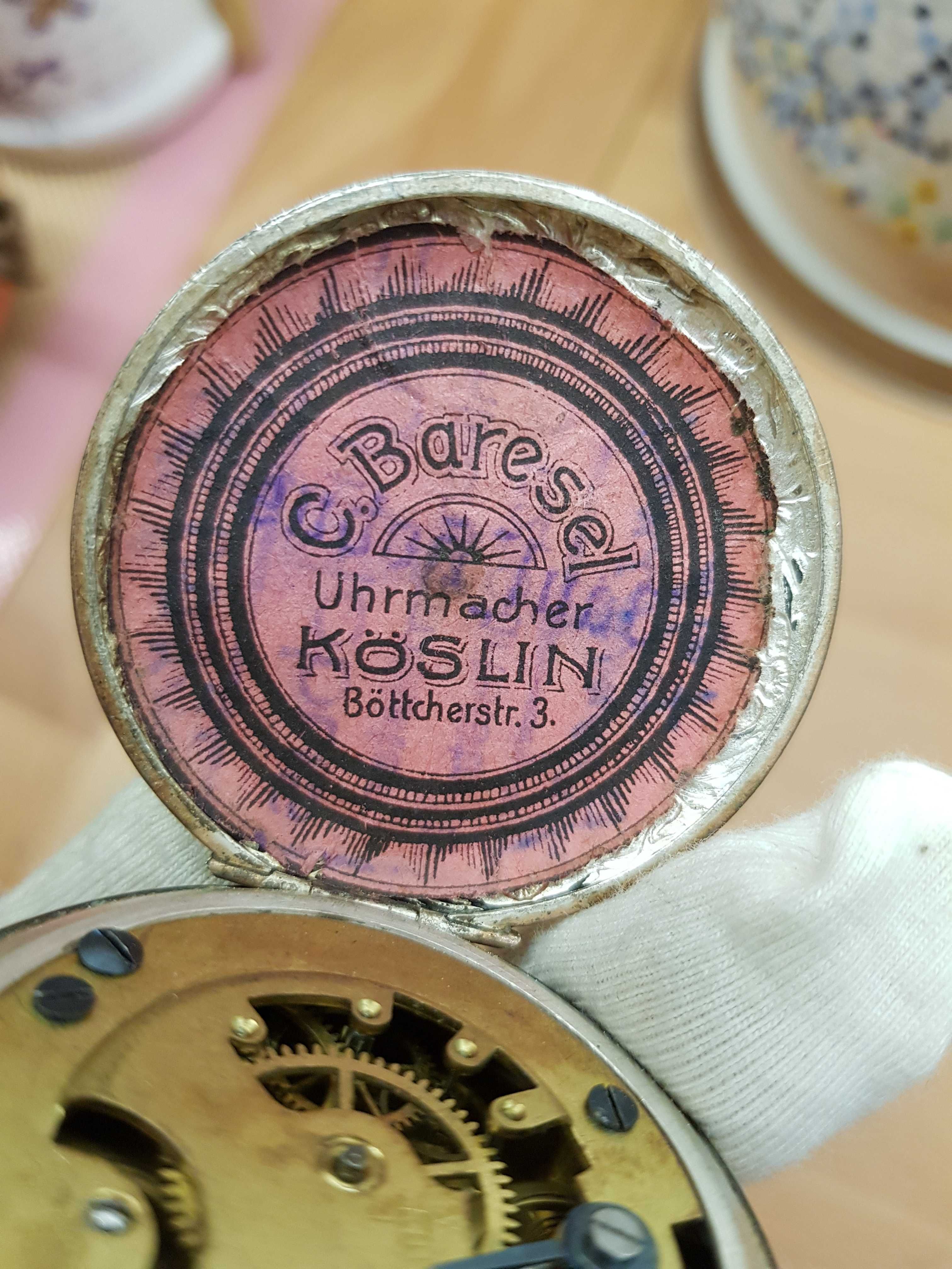Zegarek kieszonkowy antyk okolicznościowy 1904r