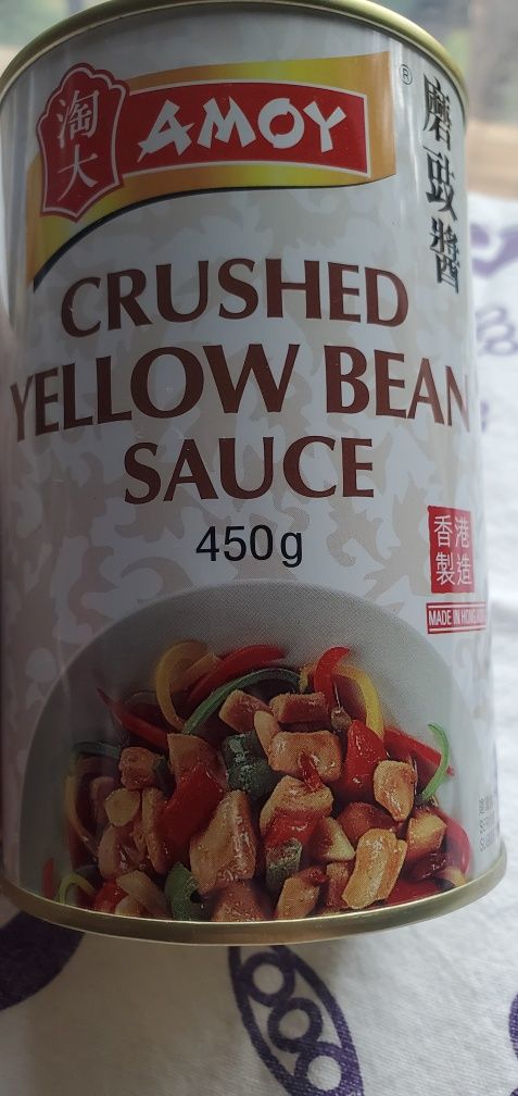 Chiński Sos z Żółtej Fasoli Amoy Crushed Yellow Bean Sauce Nowa Dostaw