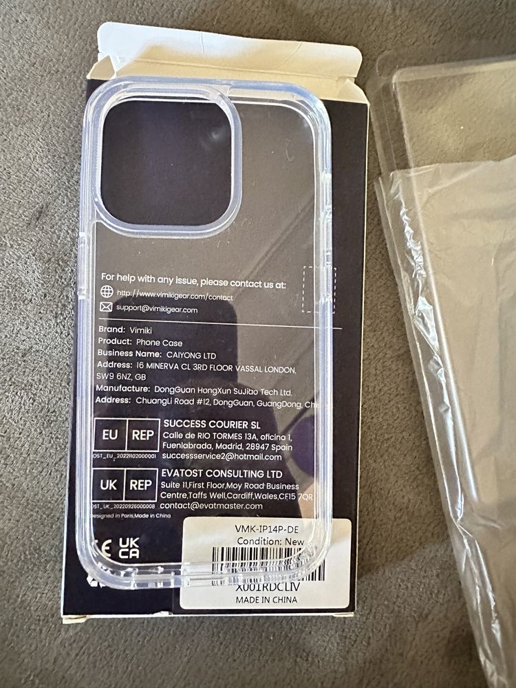 Capa transparente iPhone 14 pro Nova