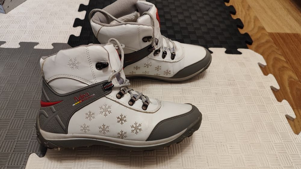 Зимові черевики жіночі Purlina continum білі