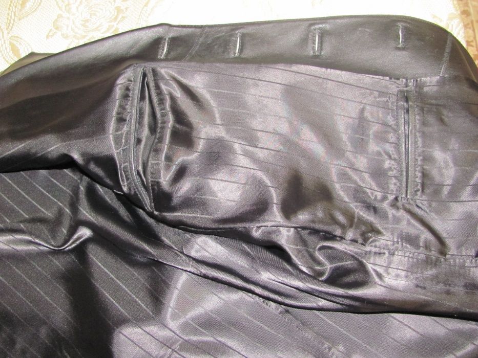 Пиджак муж кожа 52