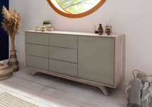 KOMODA LAKIEROWANA TROMSO Drewniana z akacji BGM24.pl B 6810