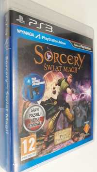 Gra Ps3 Sorcery Świat Magii move Edition PL gry PlayStation 3 Hit Okaz