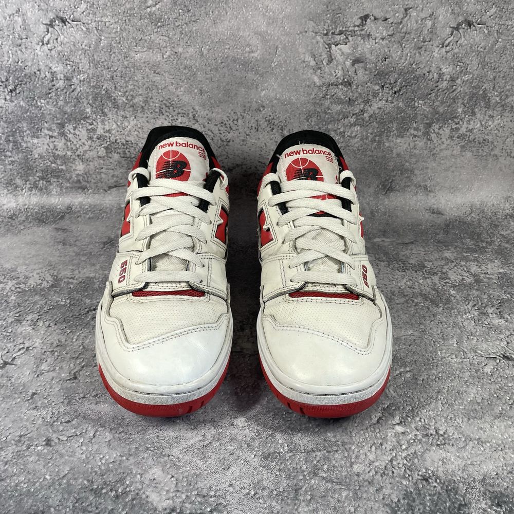 Кросівки чоловічі New Balance 550 білі, 42р