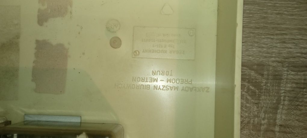 Zegar, Metron Kwarc, Polska, lata 80.