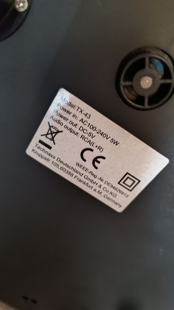 Gramofon Technaxx TX-43