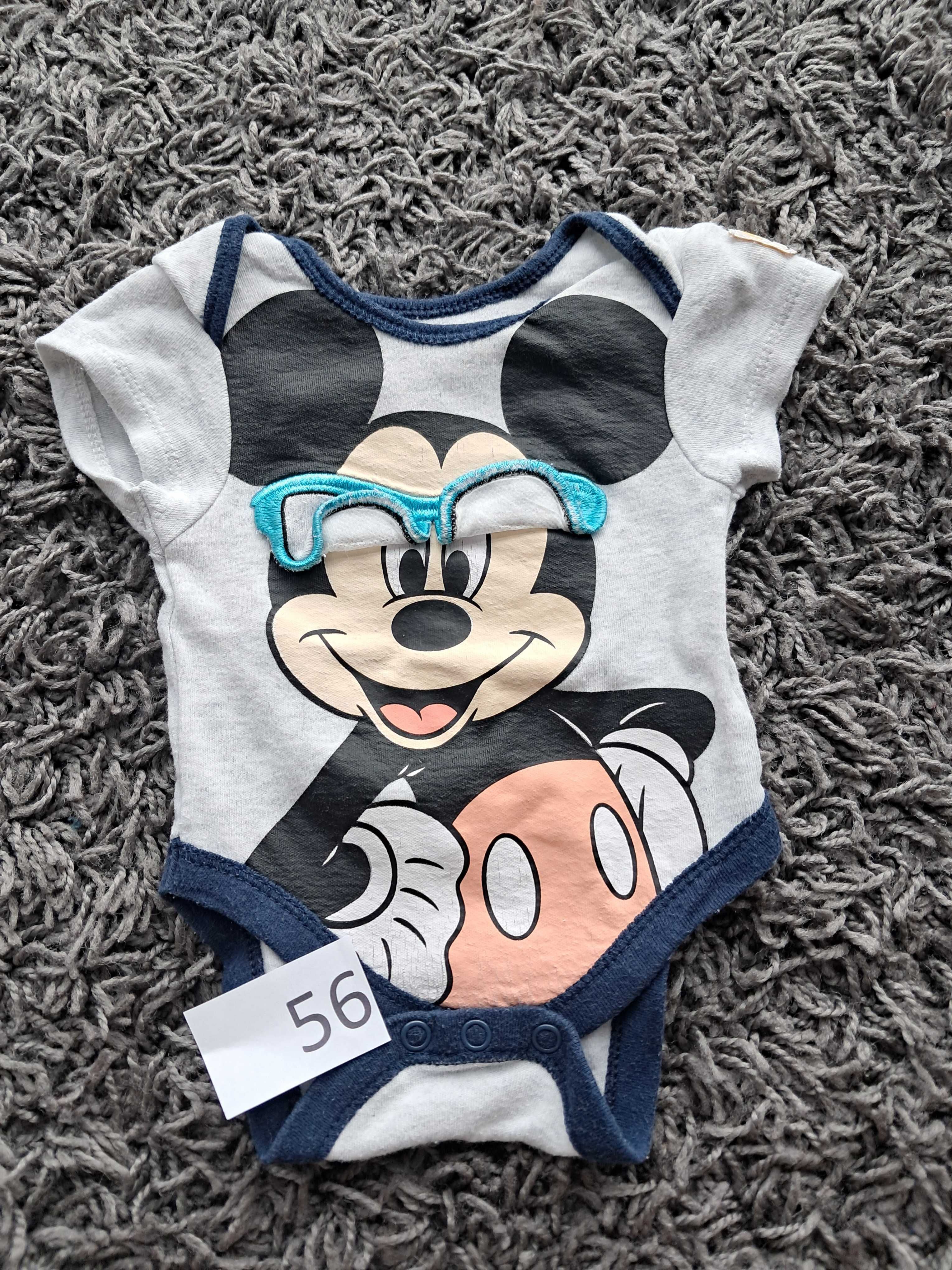 Body niemowlęce Mickey Mouse krótki rękaw Primark