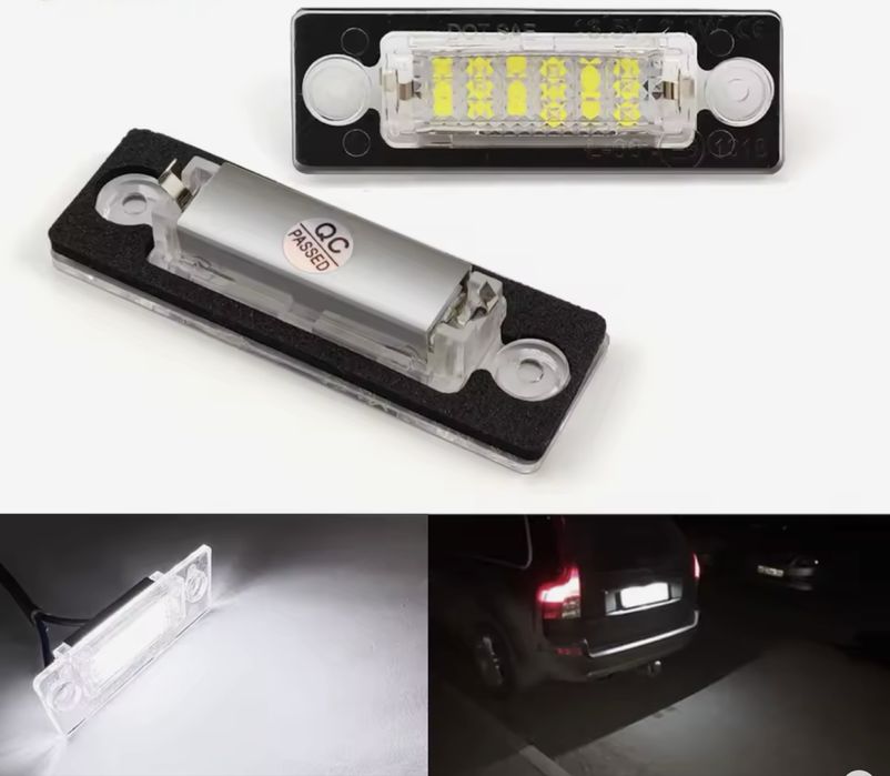 Подсветка номера Skoda Superb Volkswagen Touran transporter вантажівок