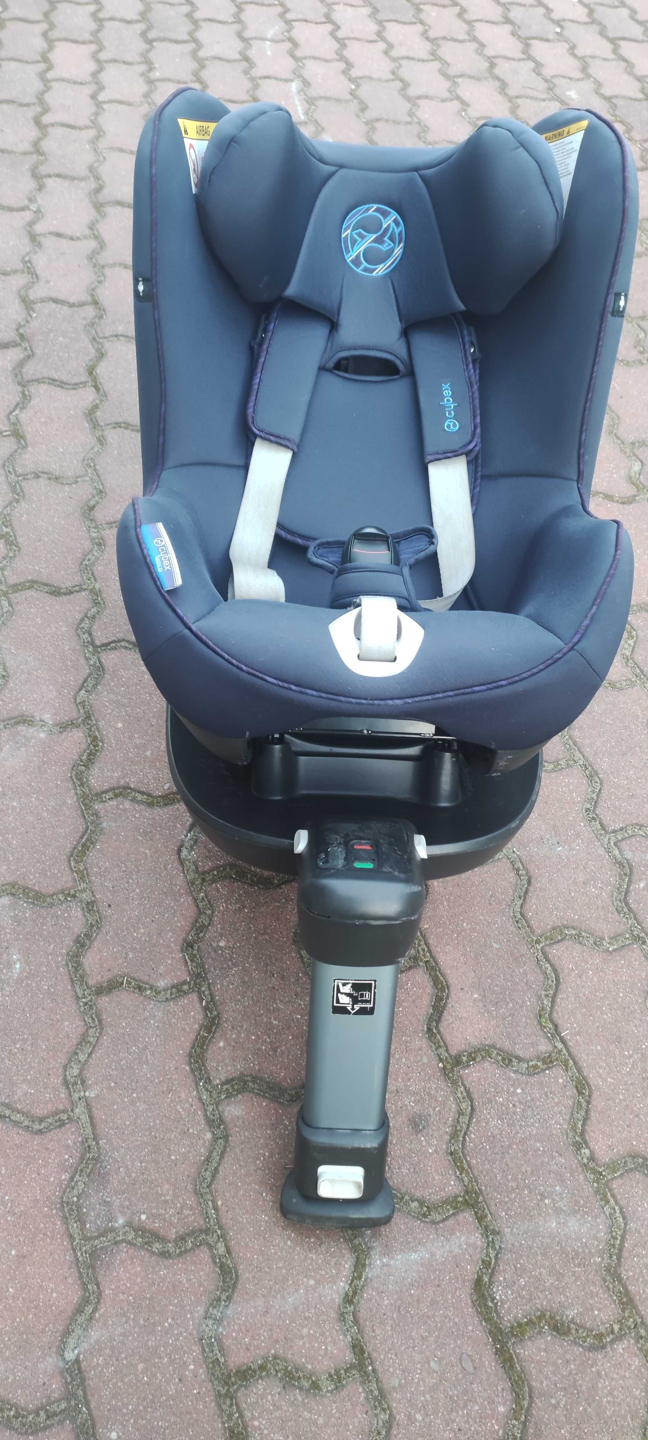 Fotelik samochodowy+ baza Cybex Sirona M i- size stan bdb