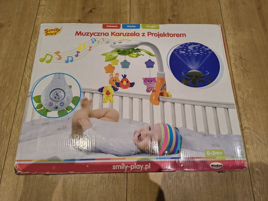 Karuzela nad łóżeczko Smily Play