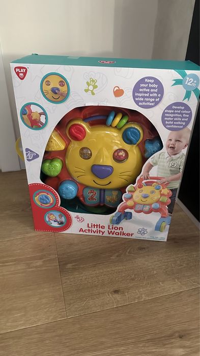 Chodzik pchacz Little Lion Play nowy Fisher Price