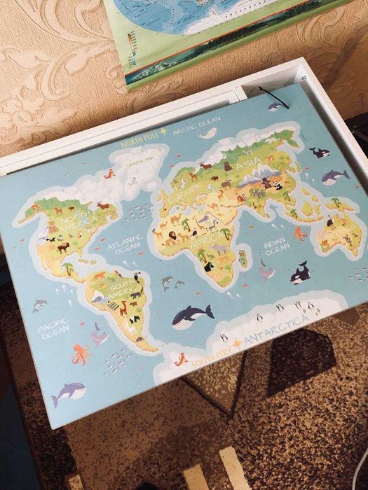 Світловий дитячий стіл-пісочниця. Для малювання піском.