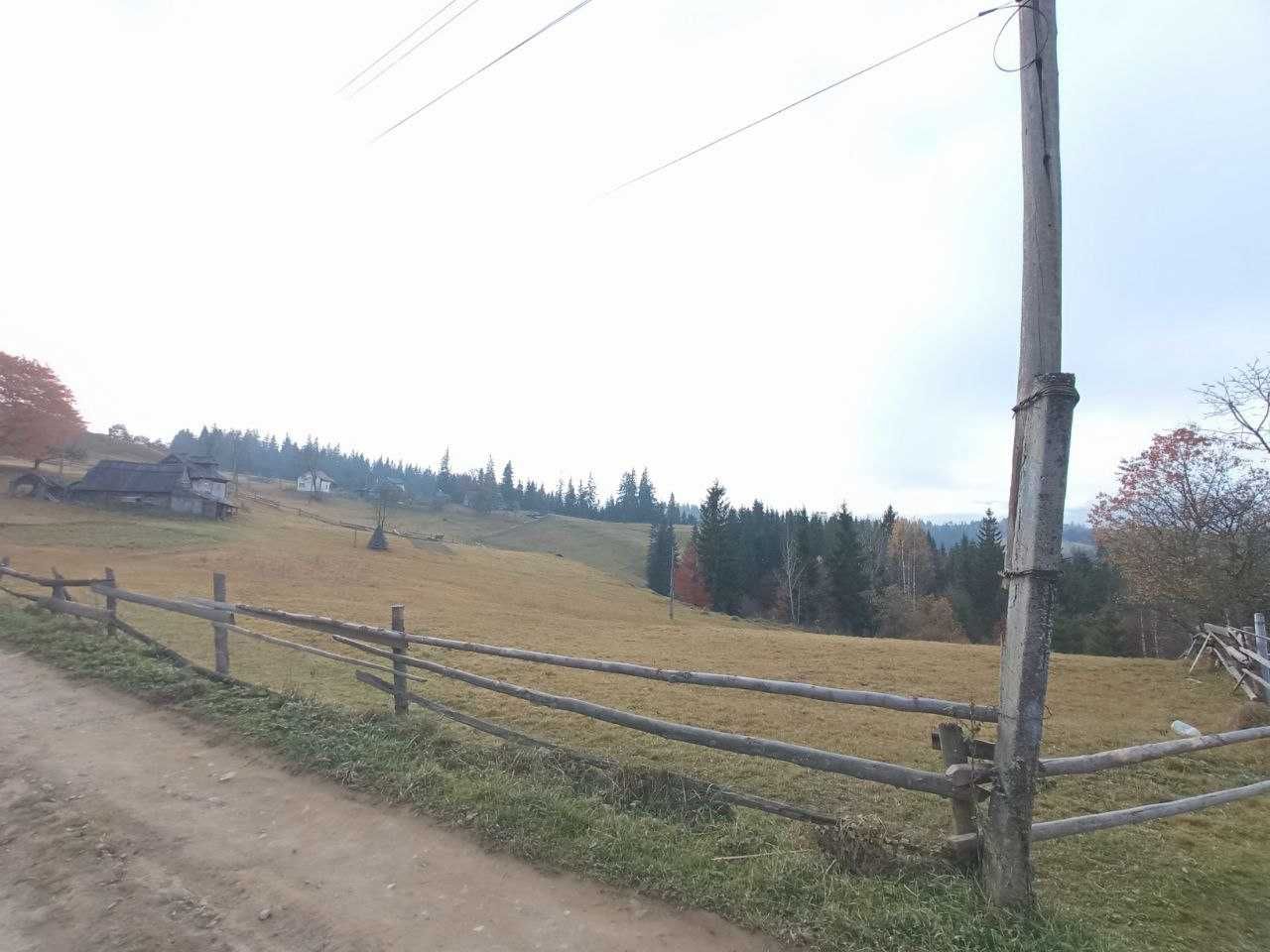 Продаж земельної ділянки в горах с  Яблуниця.