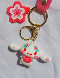 Piękny duży brelok Cinnamoroll Sanrio Kawaii Hello Kitty