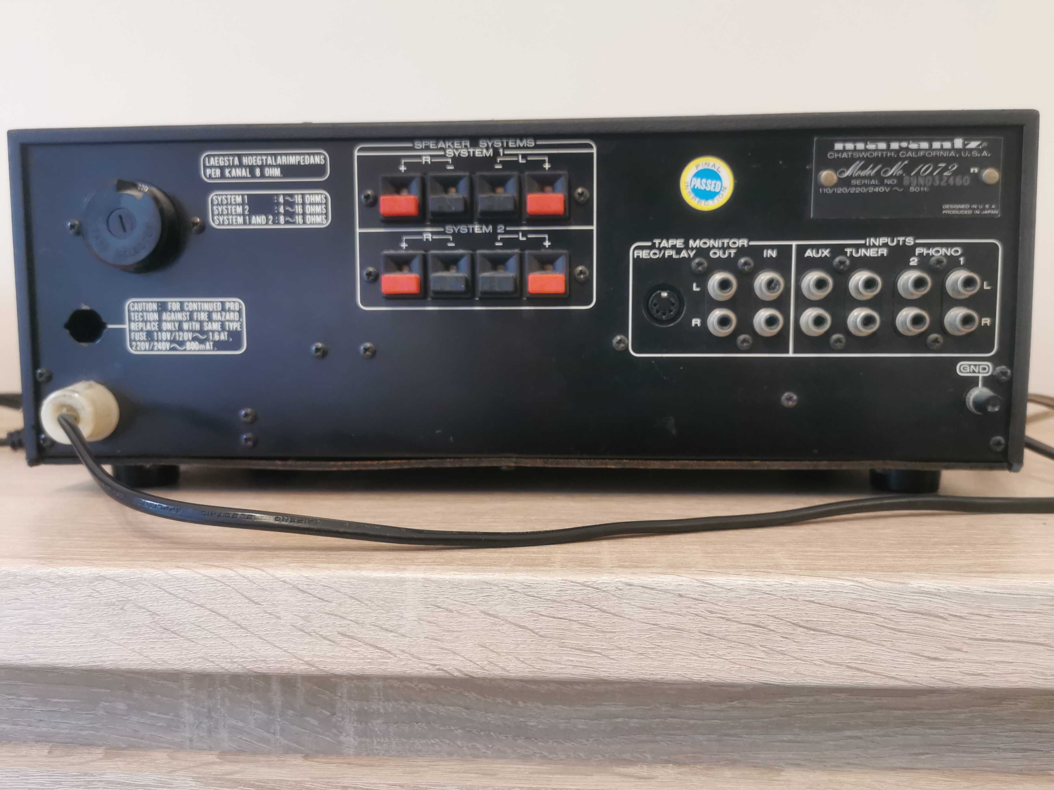 Wzmacniacz marantz 1072