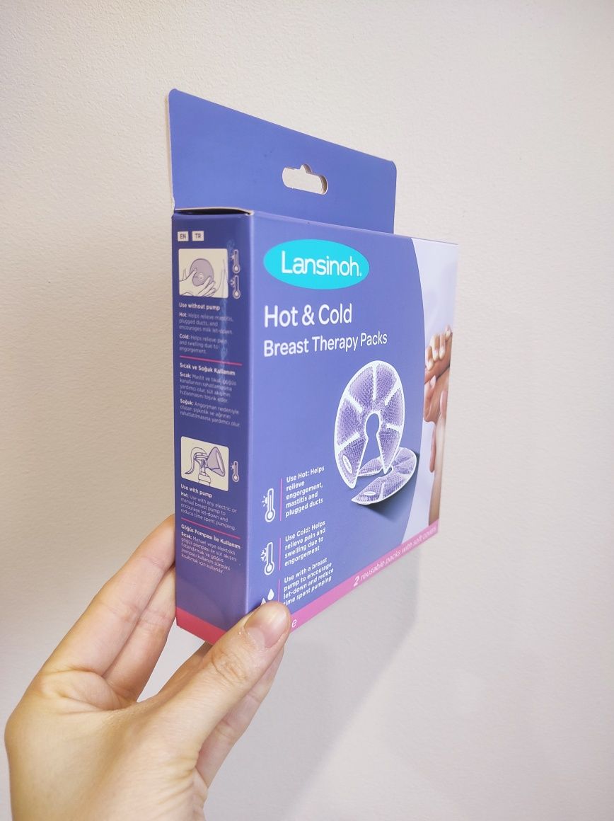 LANSINOH Kompres żelowy na piersi THERAPEARL 3 w 1