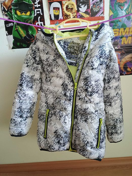 4 kurtki i bluzy dziecięce dla dziewczynki, rozmiary 122 .. 140