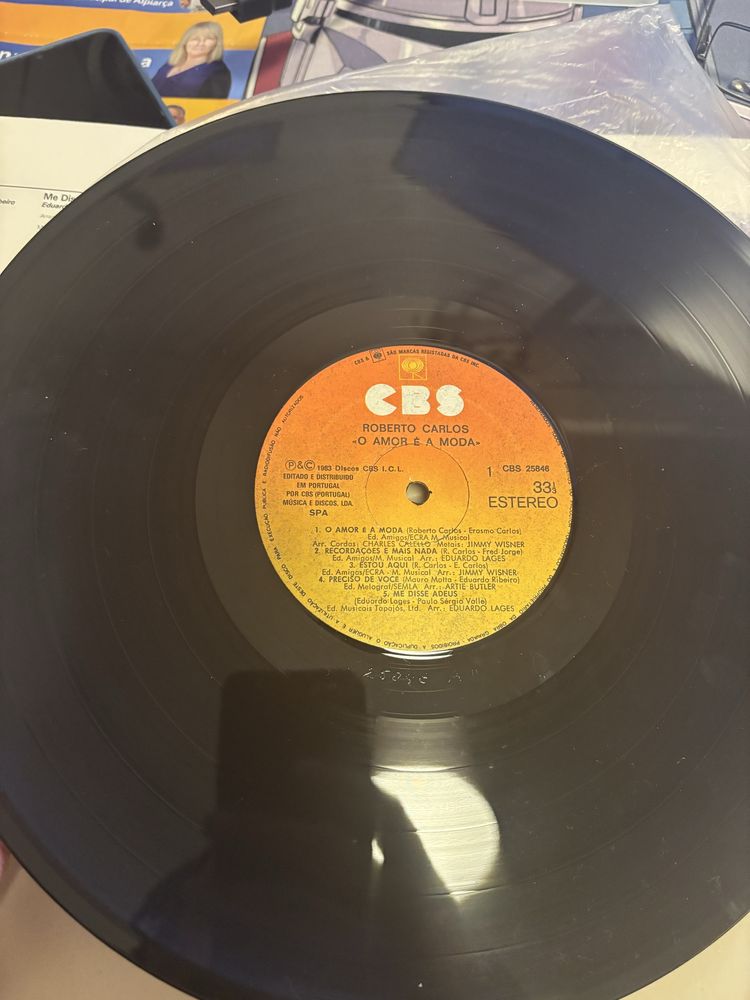 Roberto Carlos - O amor é moda disco vinil