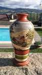 Vaso Cerâmica pintado