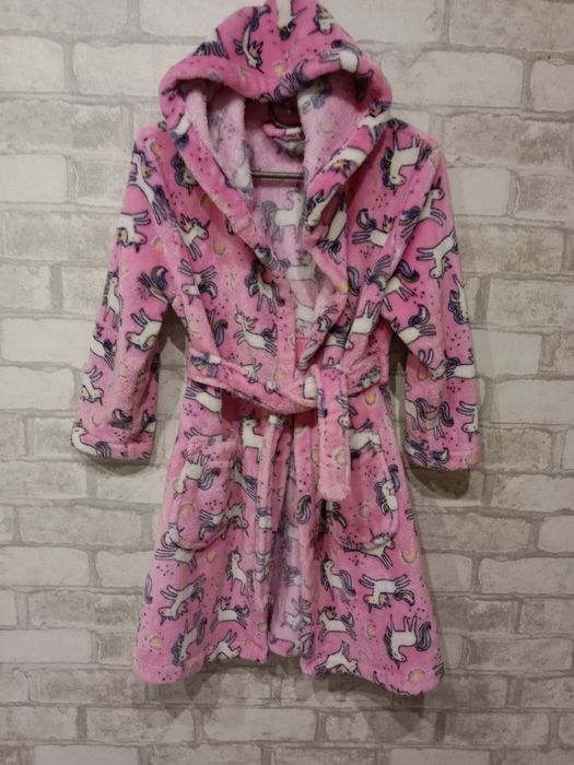 Халат махровий George на дівчинку Кігурумі єдиноріг
