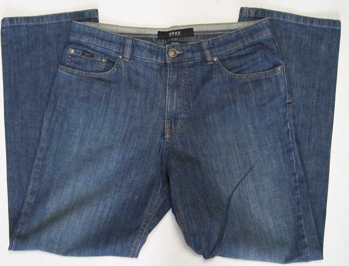 BRAX CARLOS W34 L32 PAS 90 jeansy męskie z elastanem