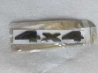 Emblemat napis 4 x 4