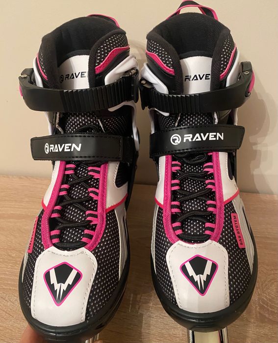 Rolki regulowane RAVEN Pulse Black/Pink  (37-40)