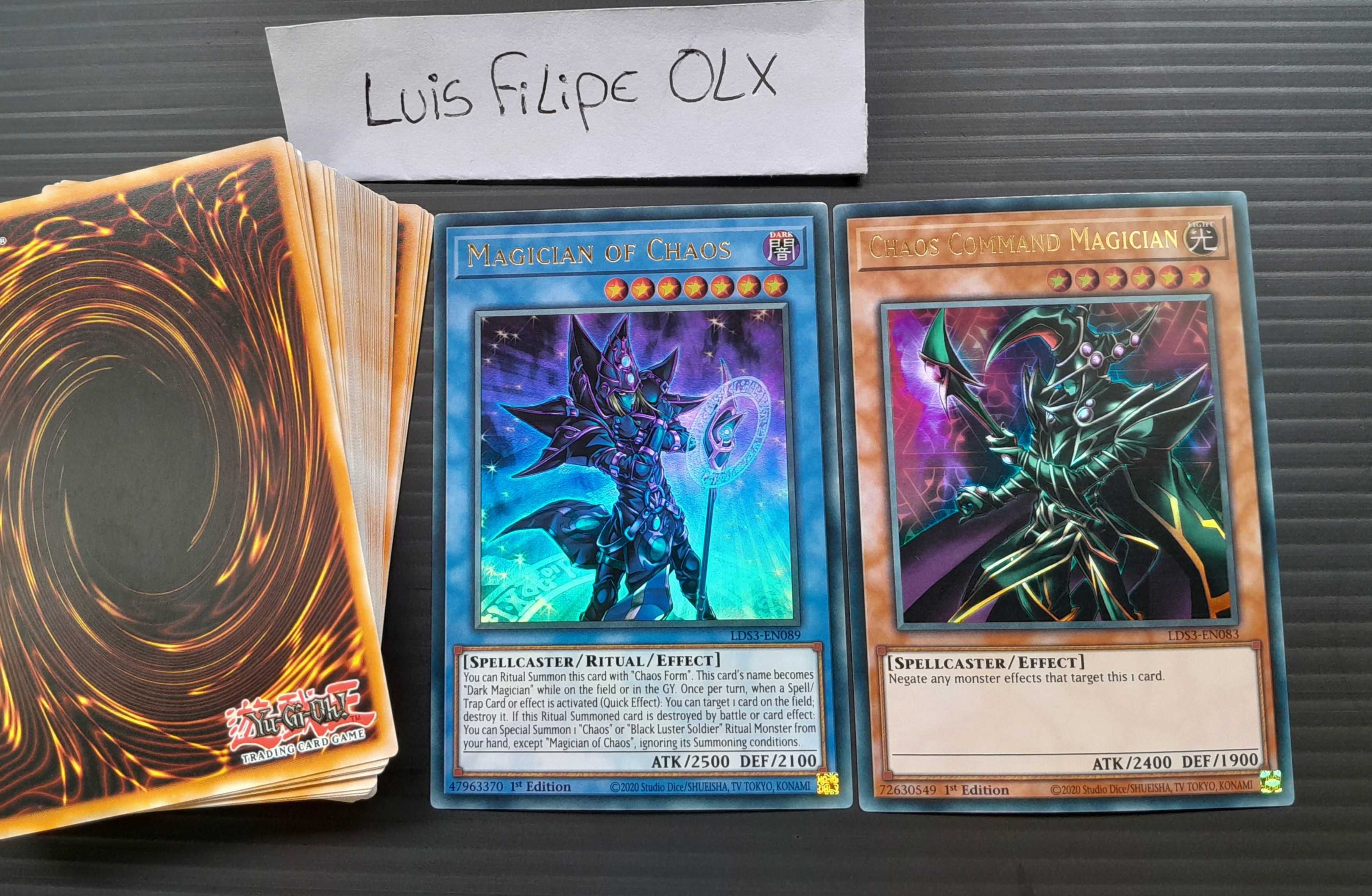 Cj. 46 Cartas Yu-Gi-Oh *ORIGINAIS*