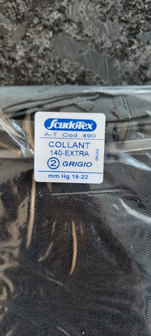 Scudotex rajstopy przeciwżylakowe kompresyjne 140 den