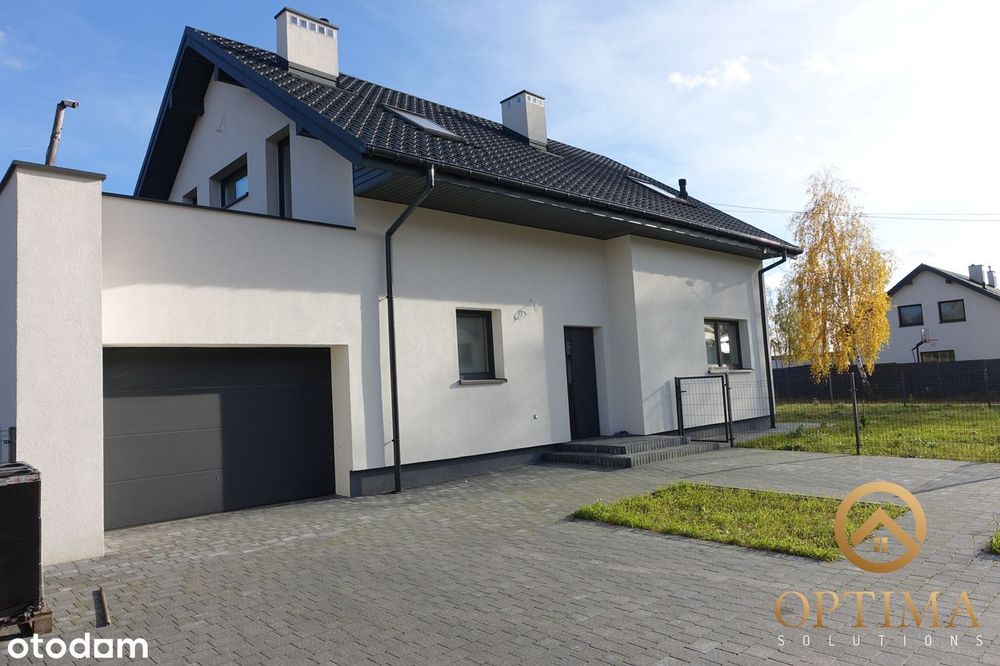 dom wolnostojący na kameralnym osiedlu 7 domów w Łodzi