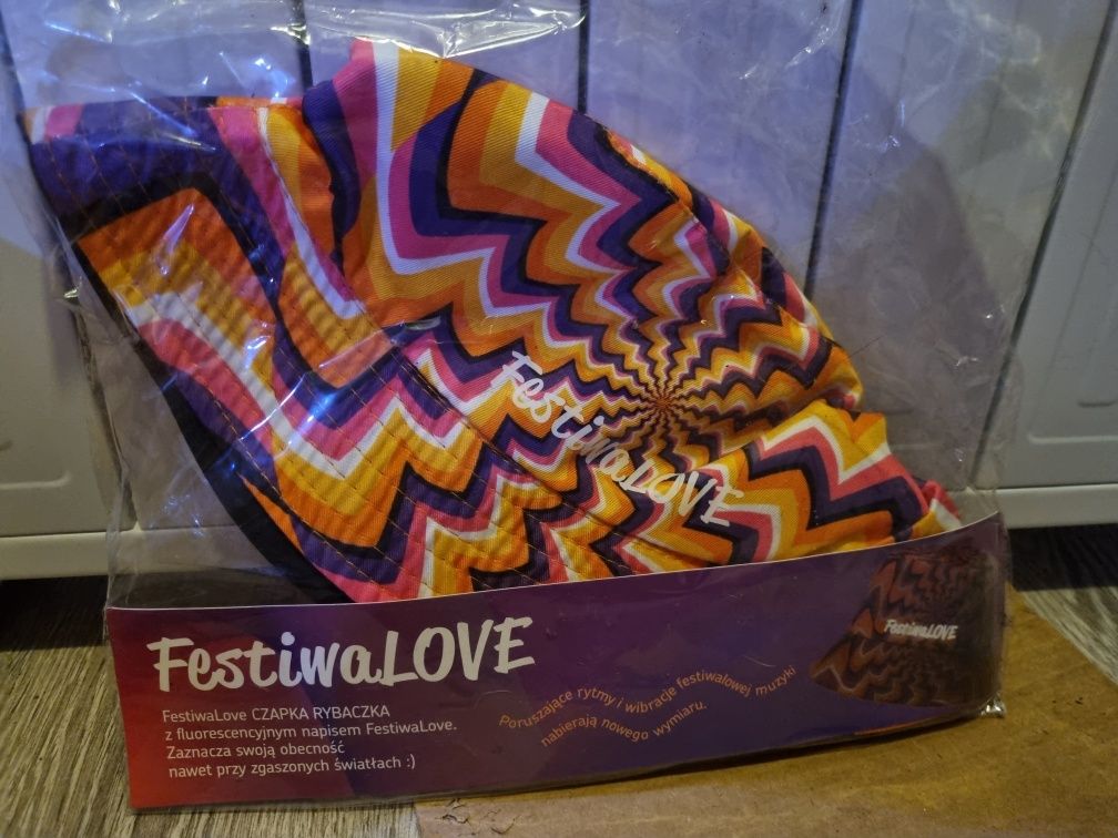 Czapka rybaczka FestiwaLove