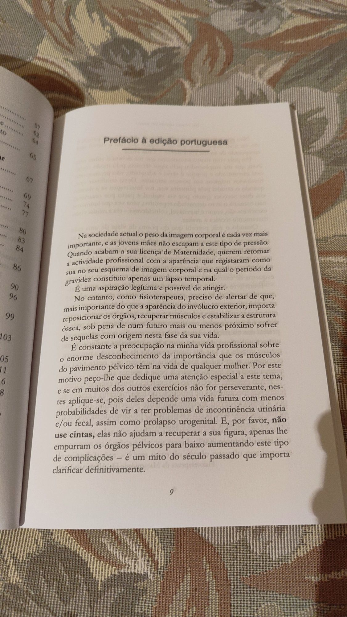 Livro "Em Forma Depois do Parto"