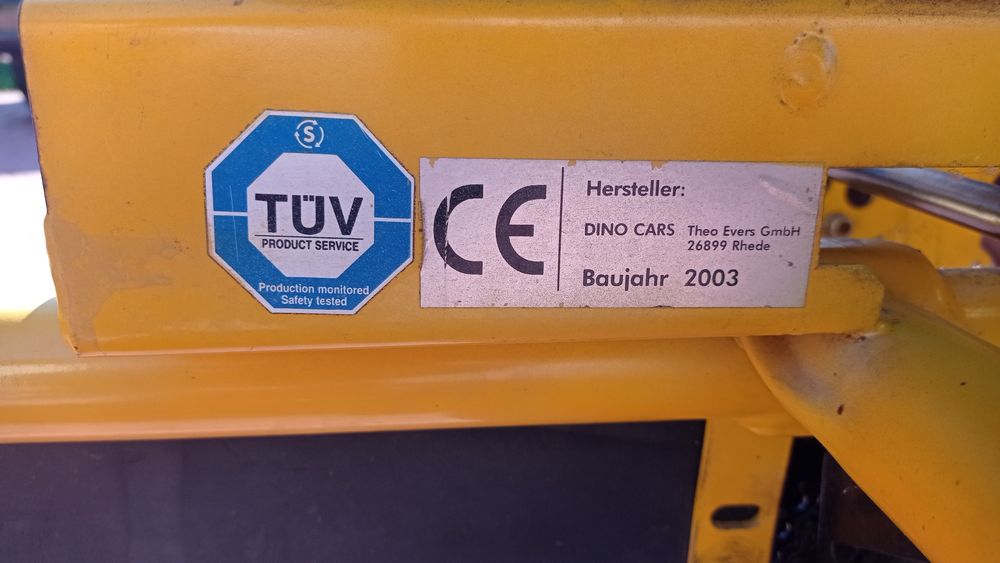 Gokart Dino Cars, niemiecki, solidny. 3 biegowy. Lepszy niż rower