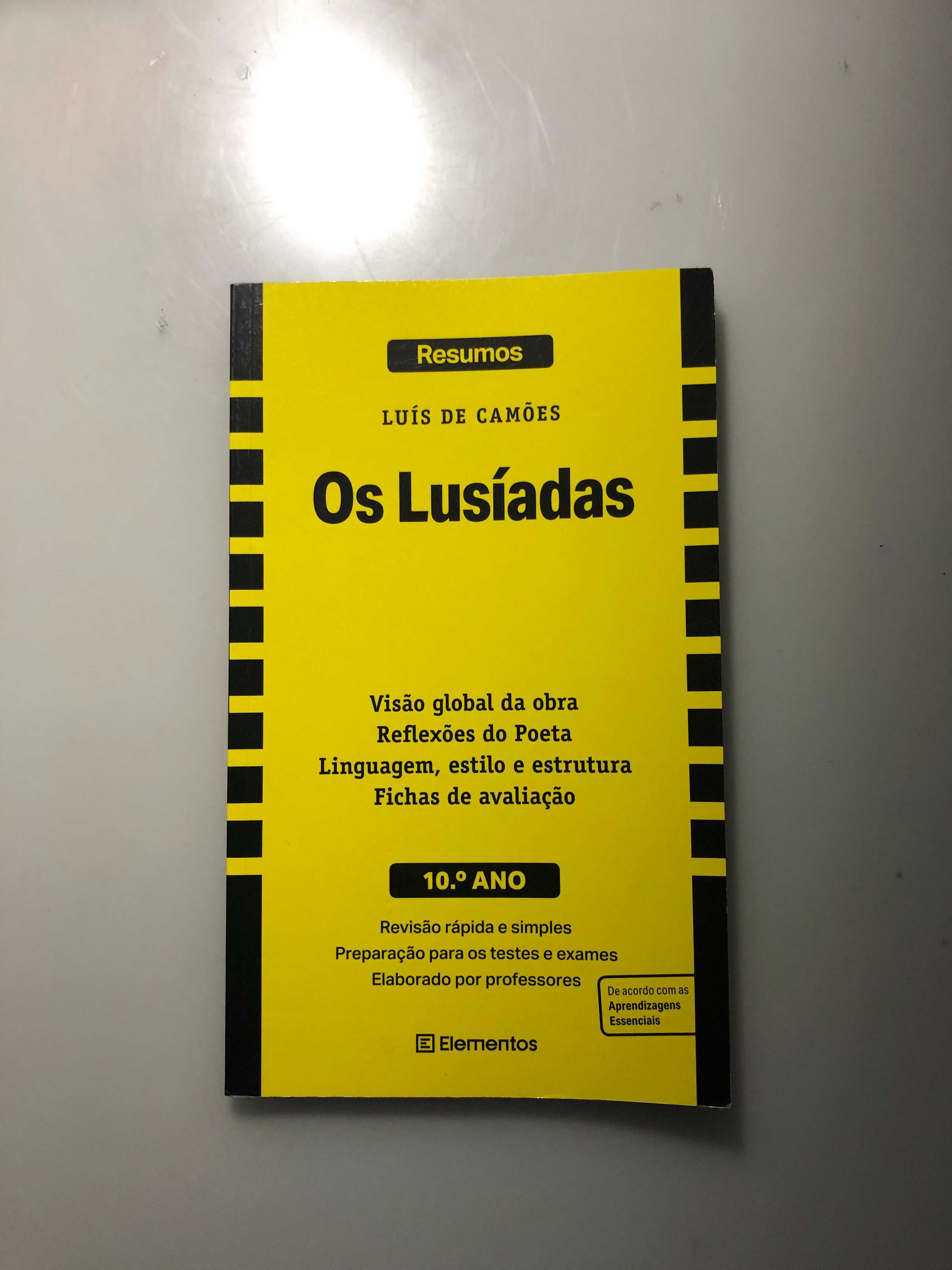 Livro de resumos: Os Lusíadas, 10º ano