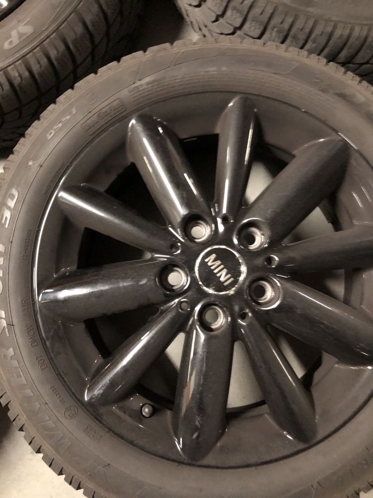 Oryginalne felgi BMW Mini 16 cali czarne + gratis opony zimowe