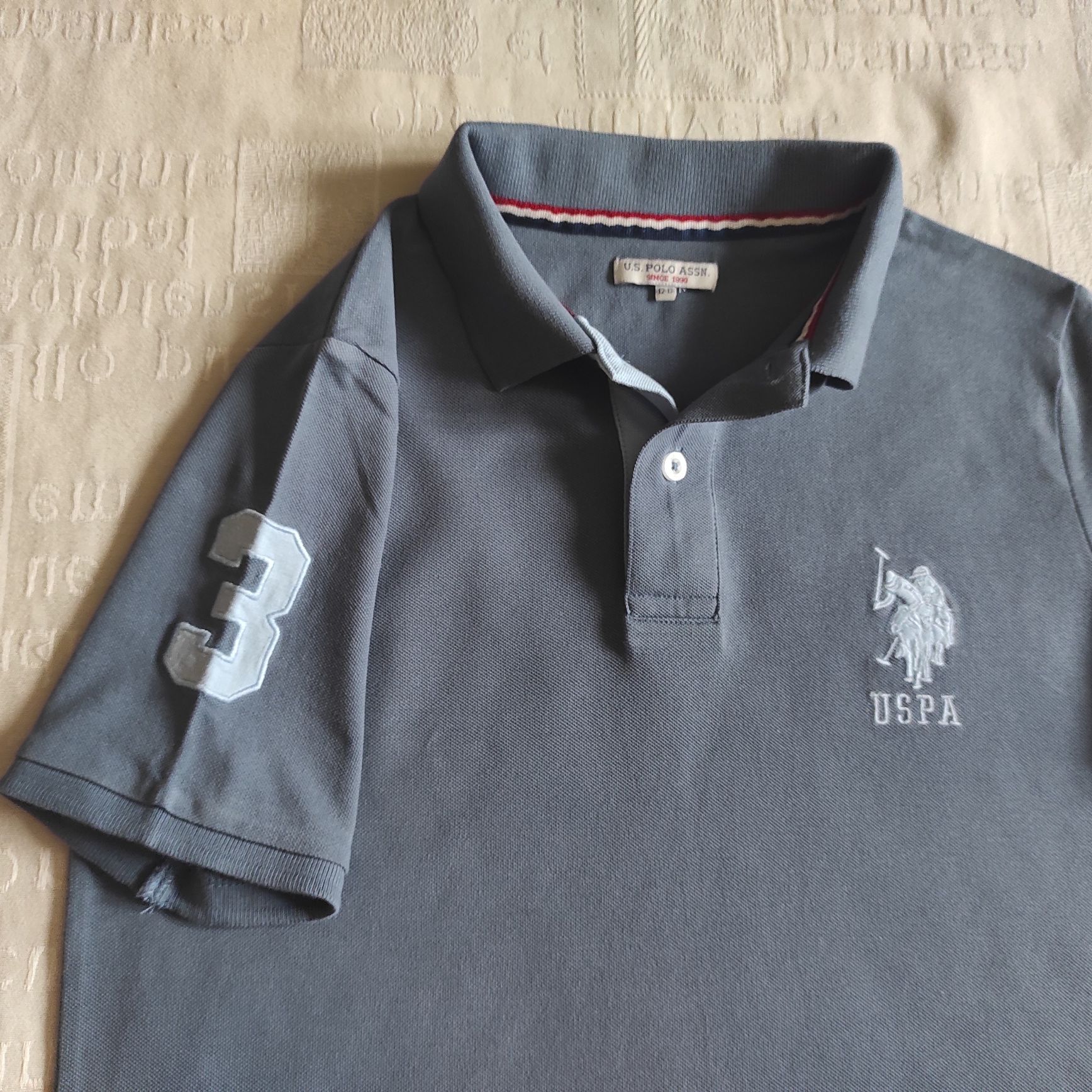 Поло U.S. Polo ASSN 12-13 лет оригинал футболка р. 152-158
