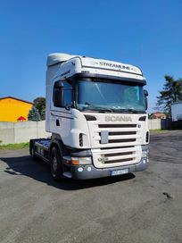 SCANIA R380 z retarderem analogowe tacho