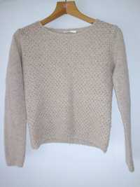 Sweterek sweter XS zloty