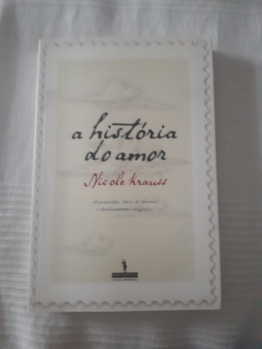 Livro A história do amor de Nicole Krauss