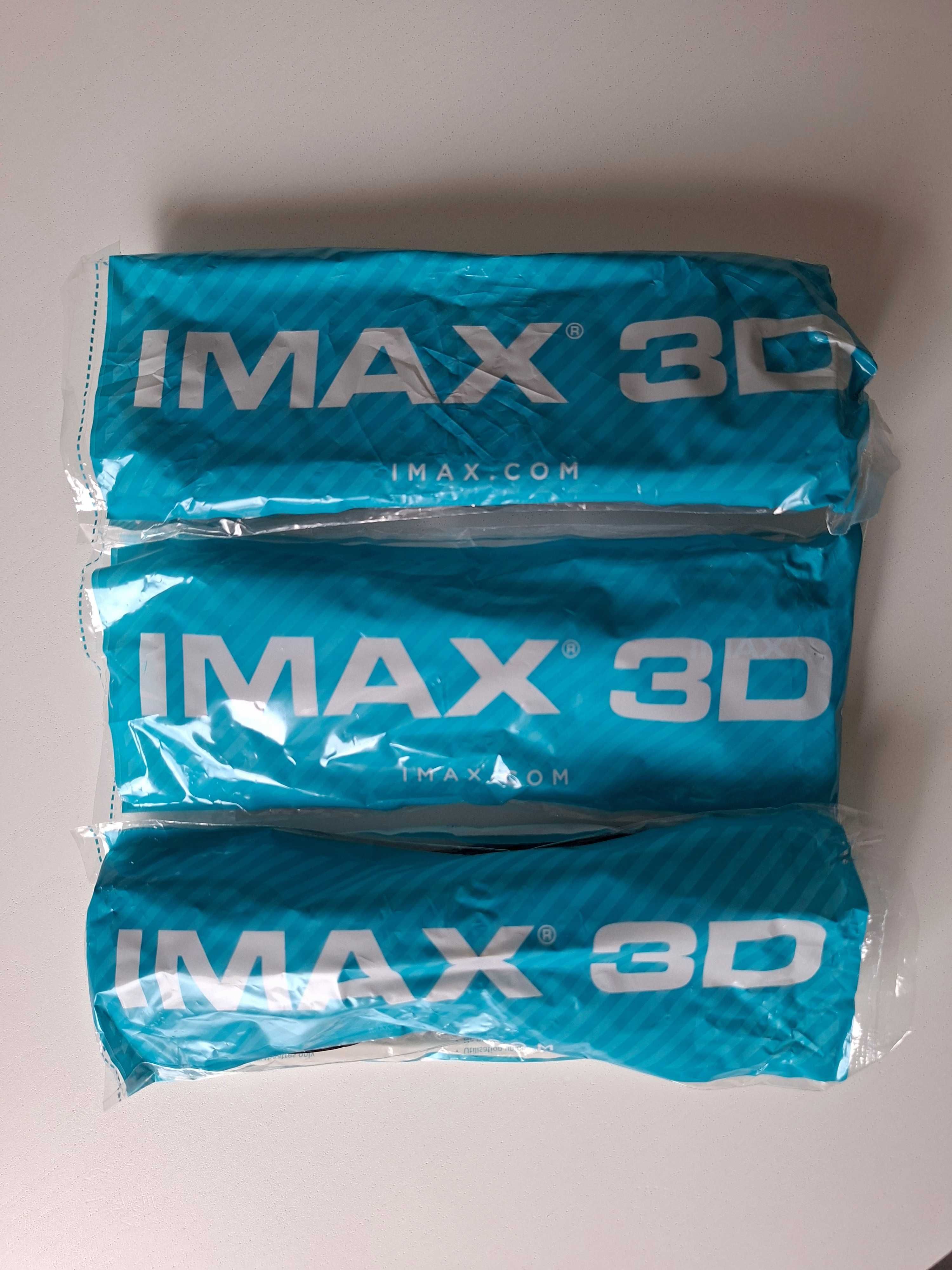 3 pary okularów do IMAX 3D