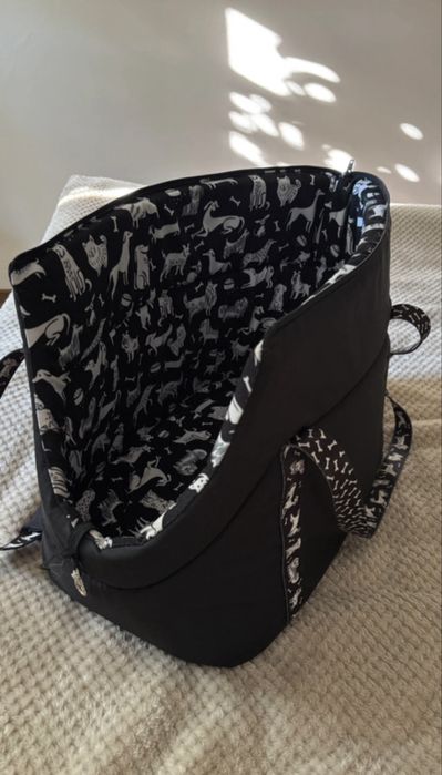 Wygodna torba dla małego psa