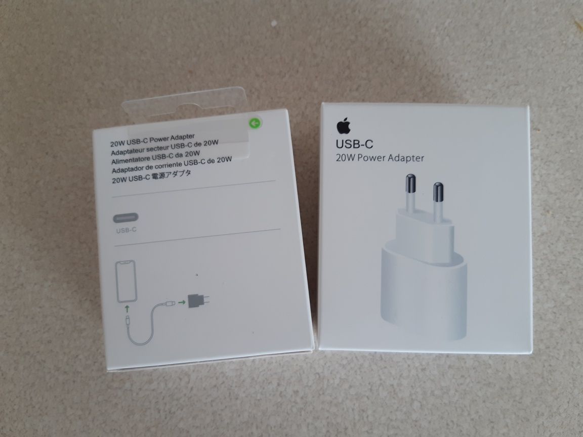 Kostka Zasilacz USB-C 20W Power Adapter do iPhone NOWY